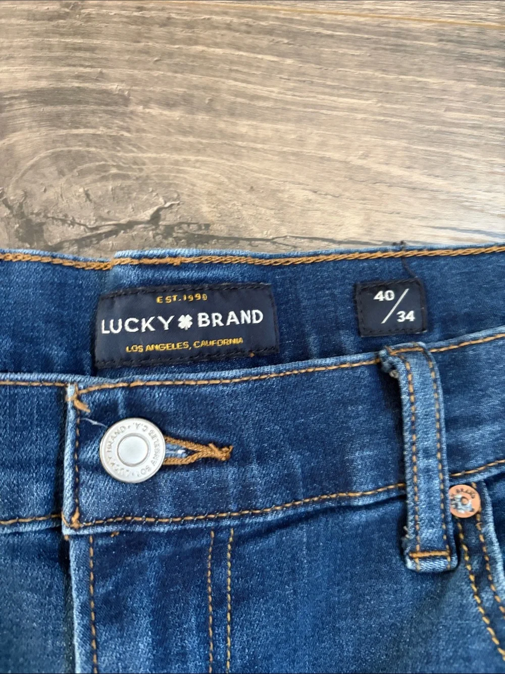 Lucky Brand 121 slim Dark Blue Men’s Jeans